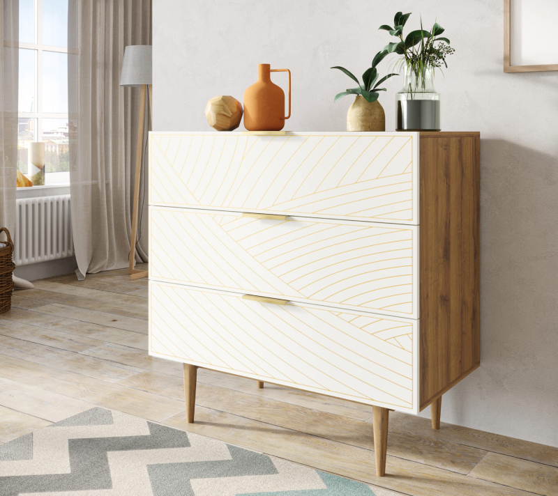 Комод Line бежевый LN12/GR1/beige_3