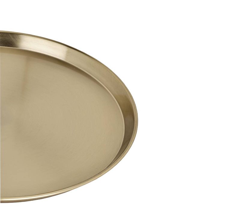 Тарелка декоративная FORLEYET золотой 427027_1