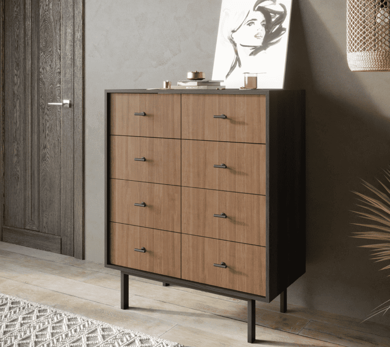 Комод Emerson коричневый/черный EM20_3