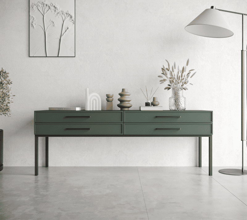 Стол журнальный Nicole зеленый NEM23G_1