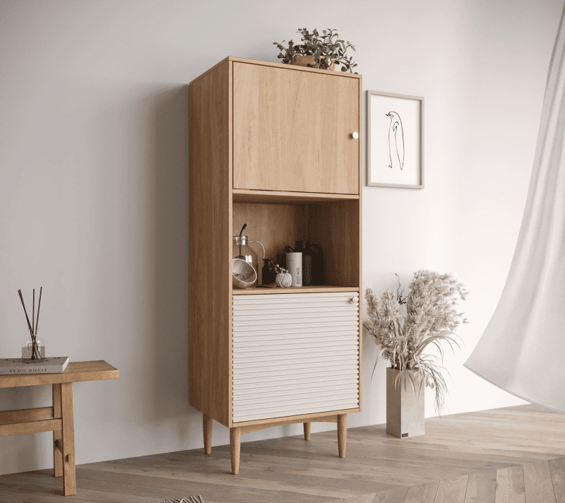 Стеллаж Баббл Солид орех BBL07S_3