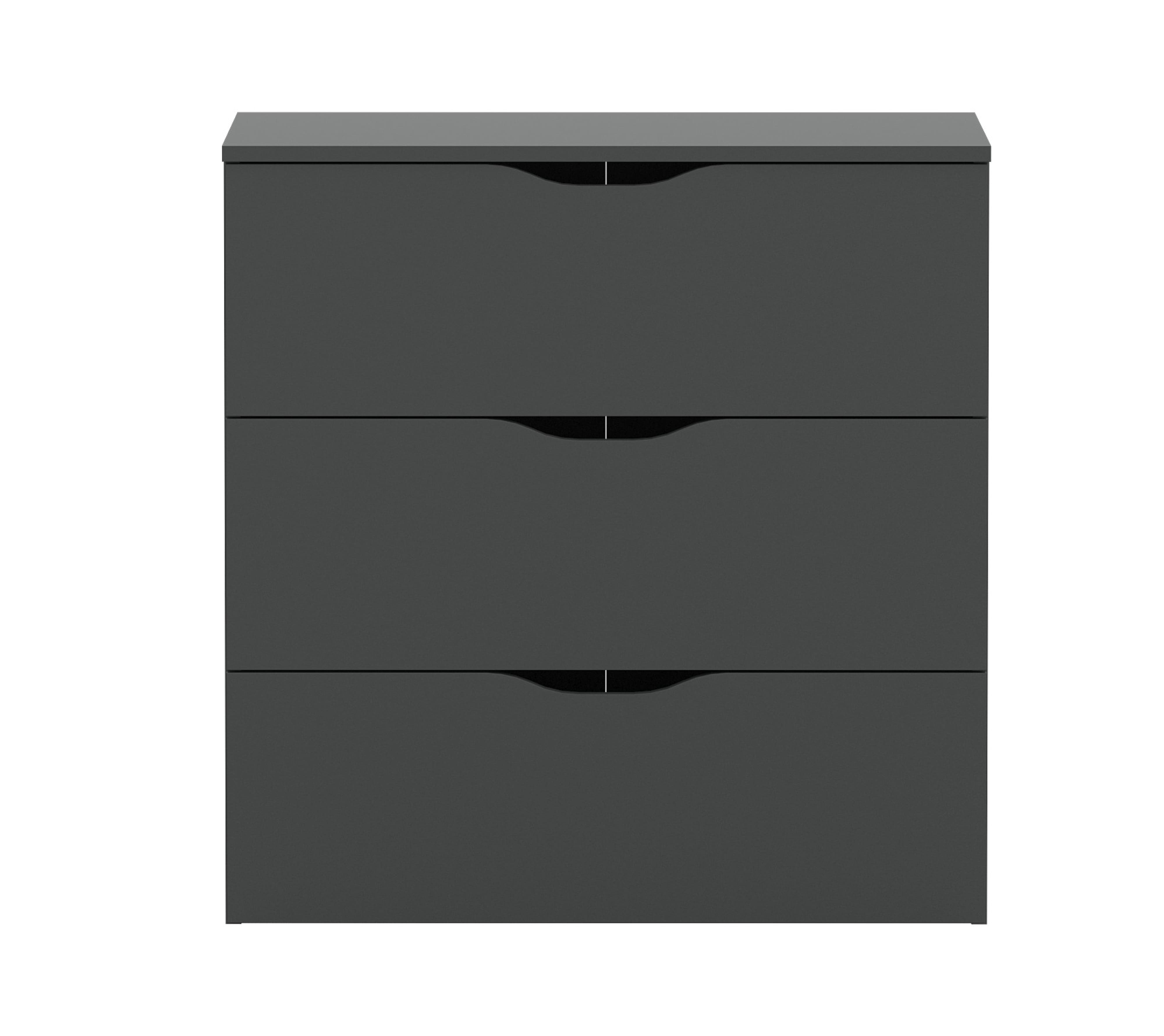 Комод Basix черный KOM3S