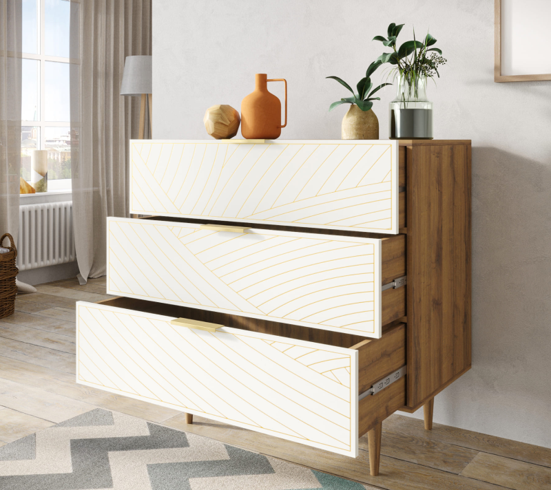 Комод Line бежевый LN12/GR1/beige_2