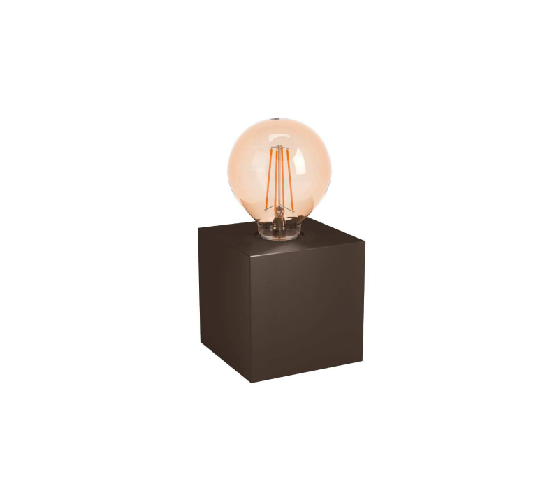 Настольная лампа Прествик 2 бронзовый темный 43549