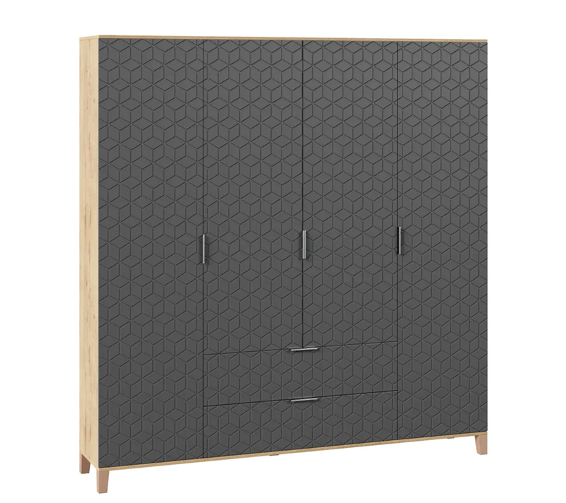 Шкаф Марвин графит 4