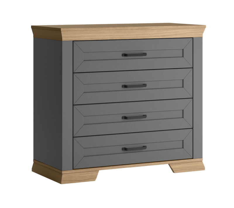 Комод Marselle дымчатый алмаз KOM4S_2