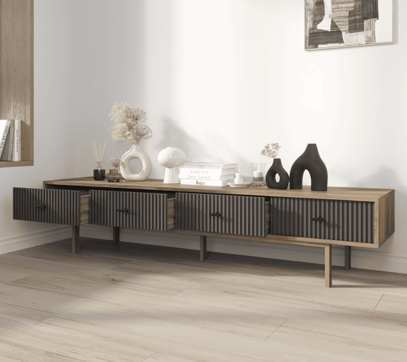 Тумба под телевизор Emerson черный/коричневый EM06/7024/L_2