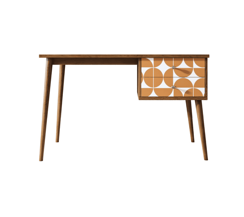 Стол письменный Berber оранжевый/коричневый BB20/Print_14