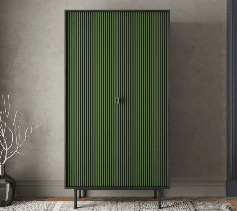 Шкаф Emerson зеленый/черный EM091/green/L_1