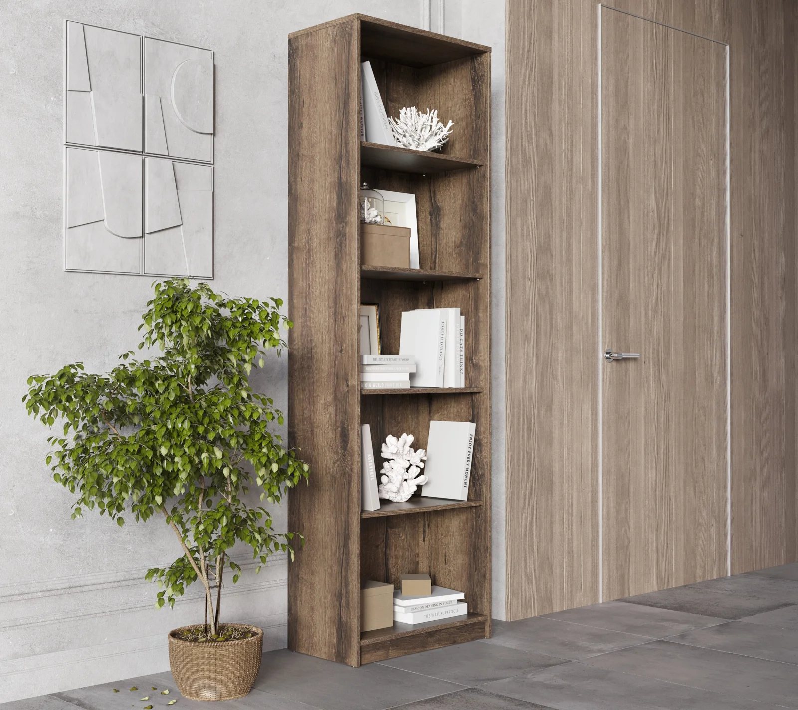 Стеллаж Непо дуб монастырский REG/60_2