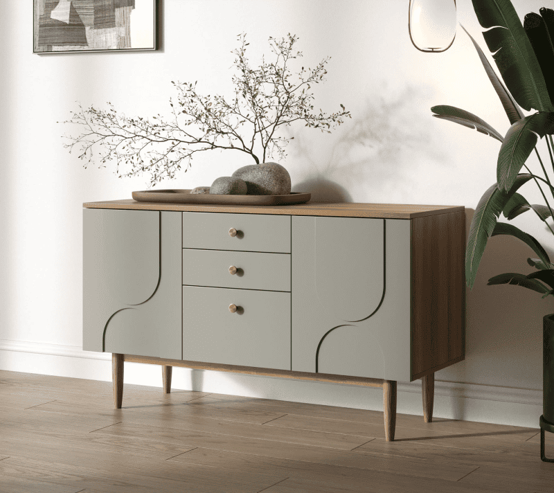 Тумба-комод Арка серый/бежевый AR04-F2_3