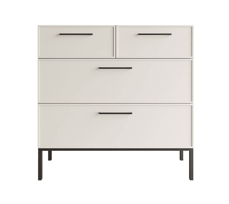 Комод Nicole белый NR22