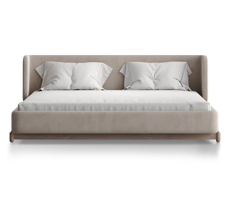 Кровать Basic бежевый антивандальная 180x200