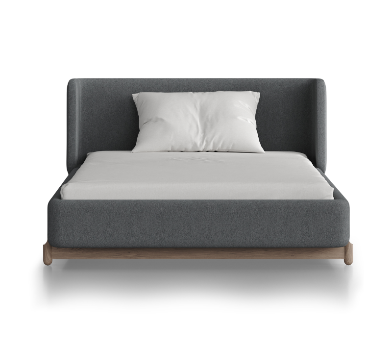 Кровать Basic светло-серый 120x200