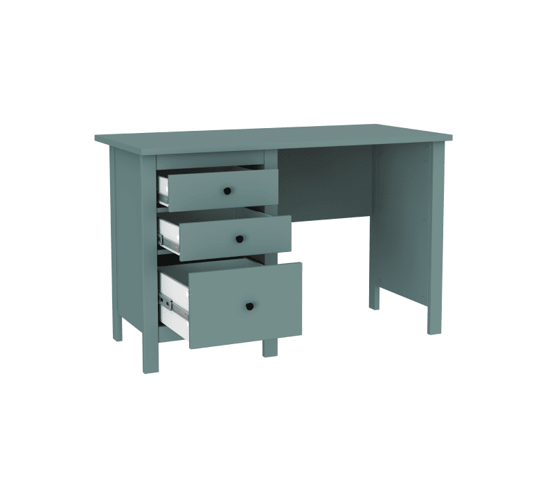 Стол письменный Saga темно-бирюзовый_1