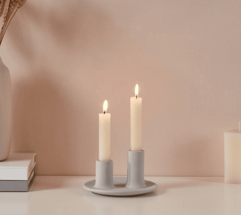 Подсвечник  Валакиш серый 422302_2