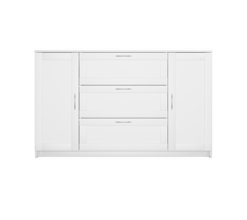 Тумба-комод Sirius белый 156x95
