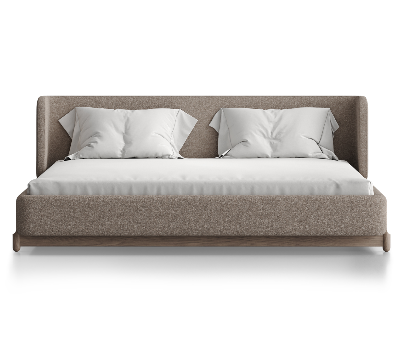 Кровать Basic бежевый букле 180x200