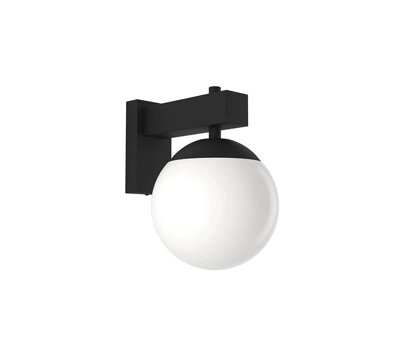 Уличное бра Буфалата черный/белый 900669