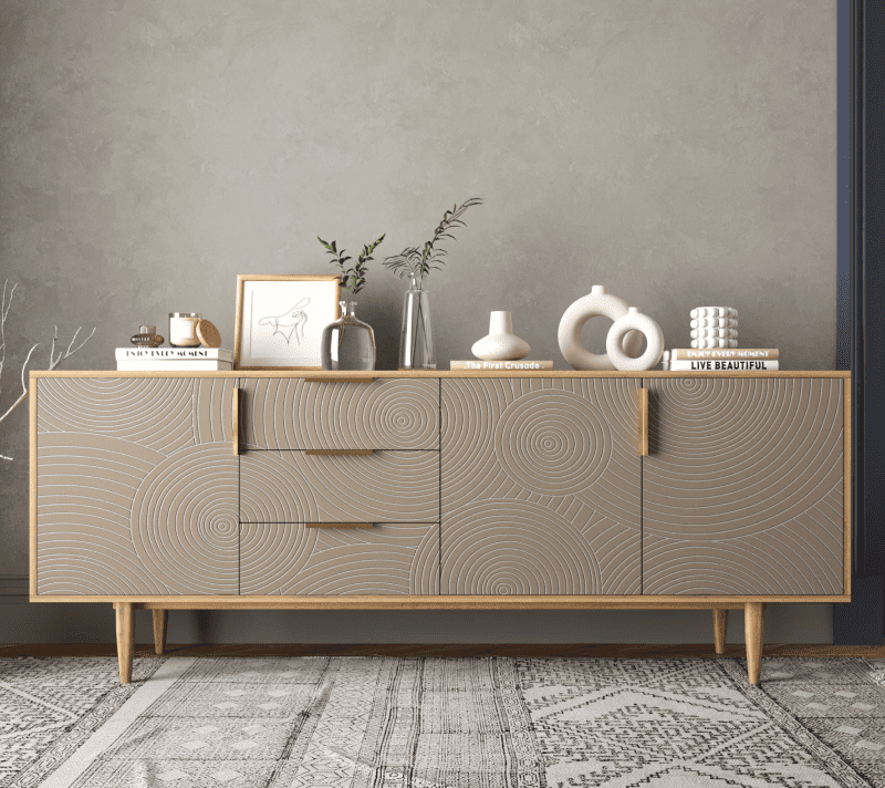 Тумба-комод Лайн бежевый R25/beige_1