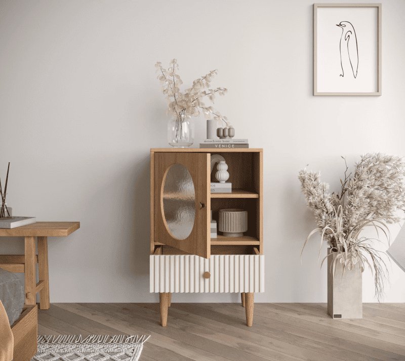 Тумба прикроватная Bubble орех BBL12_2