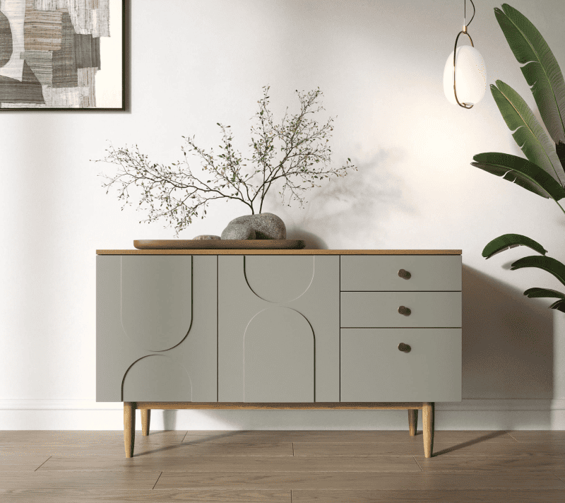 Тумба-комод Arka серый/бежевый AR05-F2_1