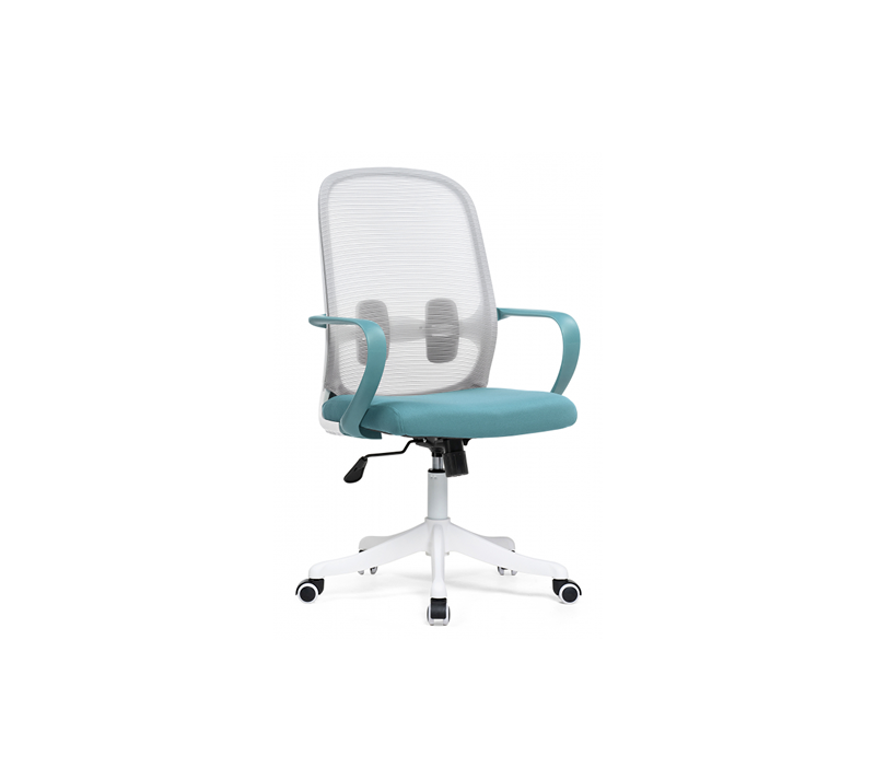 Компьютерное кресло Буст серый/голубой_1