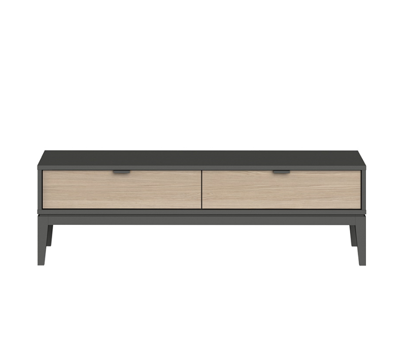 Тумба с 2-мя ящиками Fjord темно-серый
