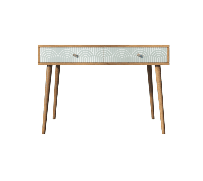 Стол письменный Berber зеленый/коричневый BB32/Print_34