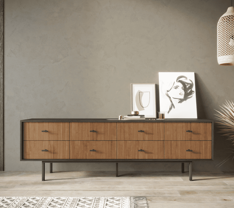 Комод Emerson коричневый/черный EM03_1