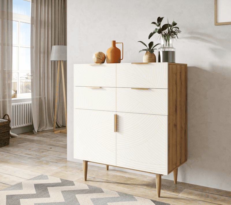 Комод Line бежевый LN17/GR1/beige_3