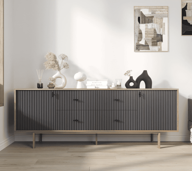 Тумба-комод Emerson черный/комод EM19/7024/L_1