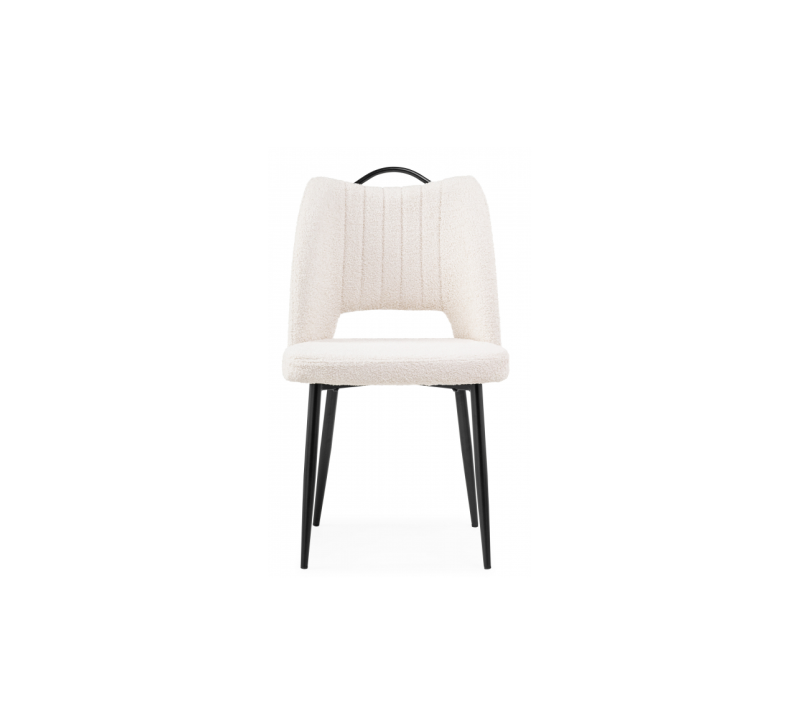 Стул Бартон бежевый/черный