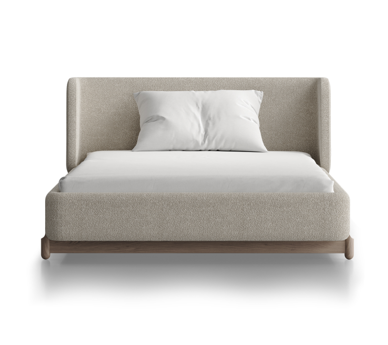 Кровать Basic молочный букле 120x200