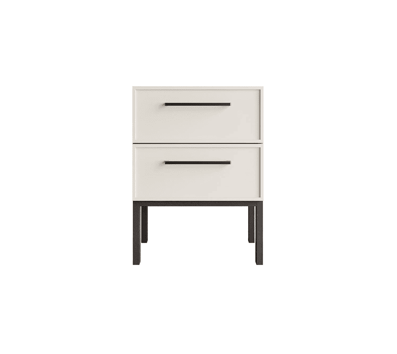 Тумба прикроватная Nicole белый NEM16