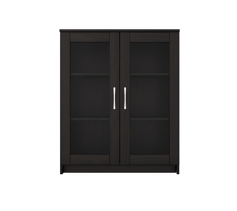 Тумба-витрина с 2 дверцами Sirius дуб венге 78x95