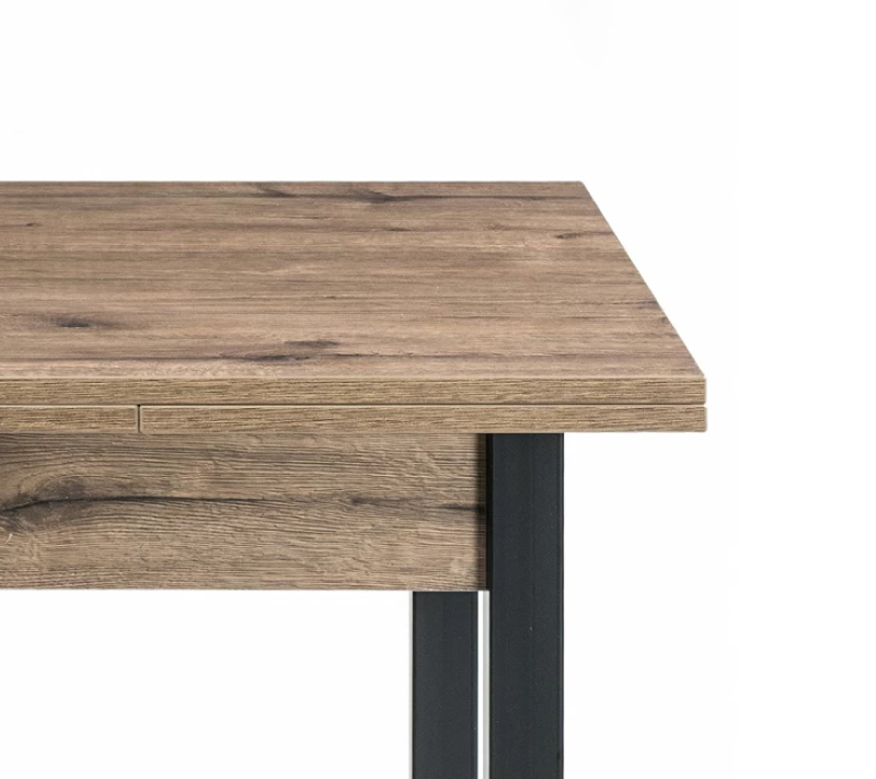 Стол Форли дуб велингтон/черный матовый_2