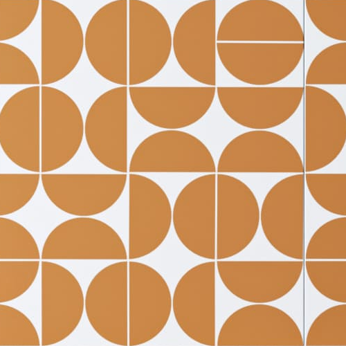 Тумба-комод Berber оранжевый/белый BB17/Print_14