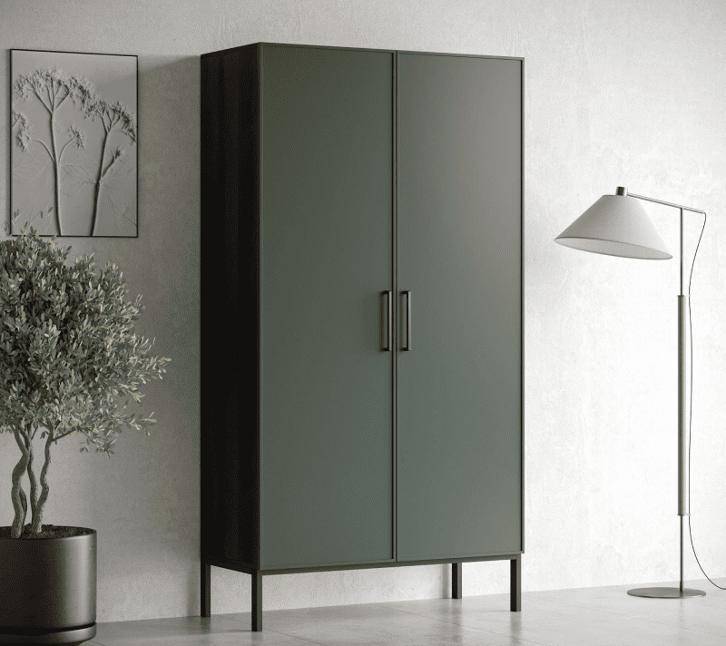 Шкаф Nicole зеленый NEM091G_3