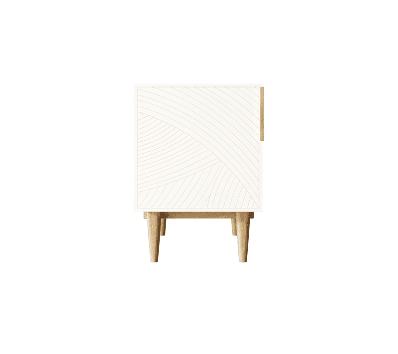 Тумба прикроватная Line бежевый LN08/GR1/beige