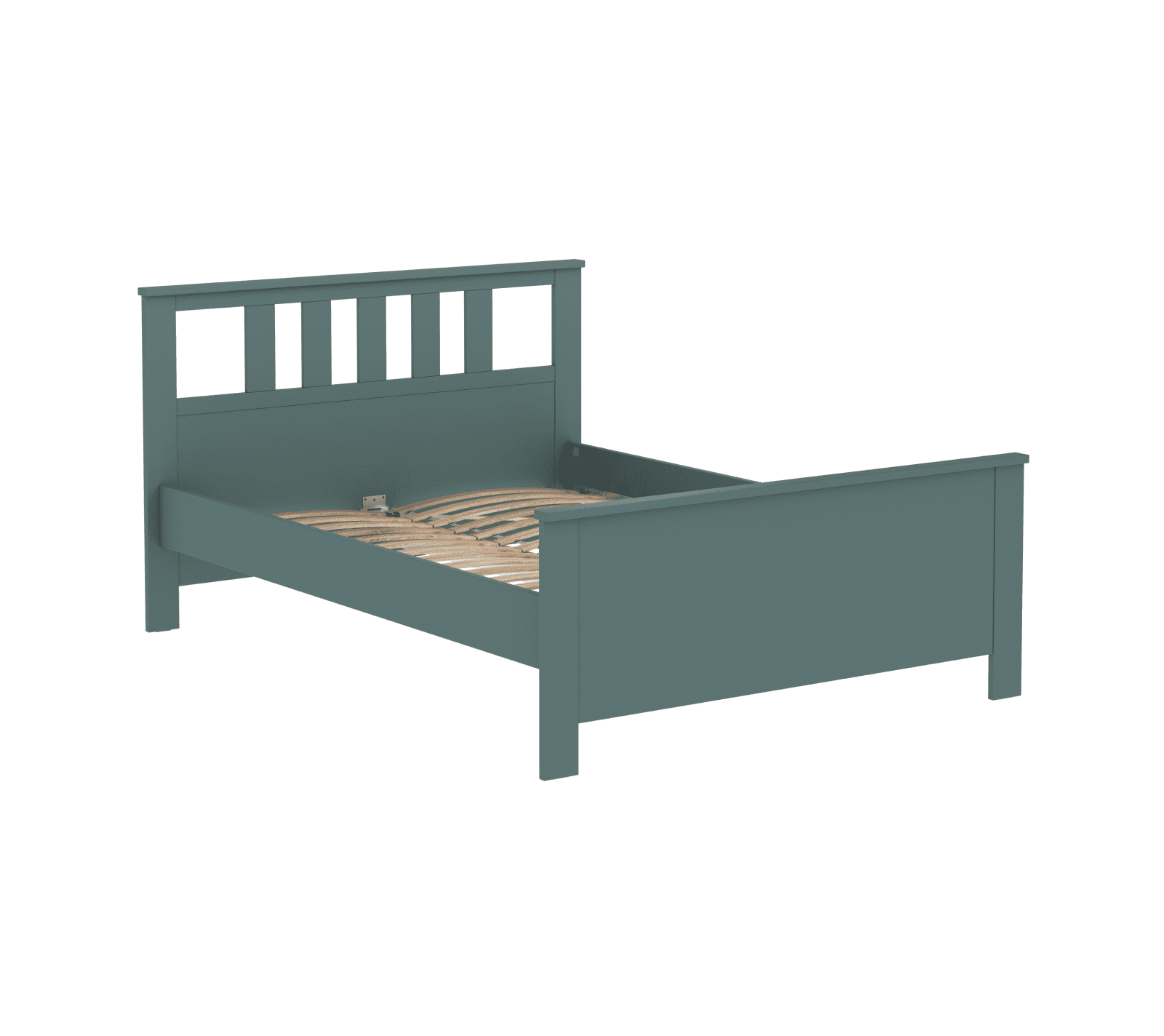 Кровать Saga темно-бирюзовый 140_1