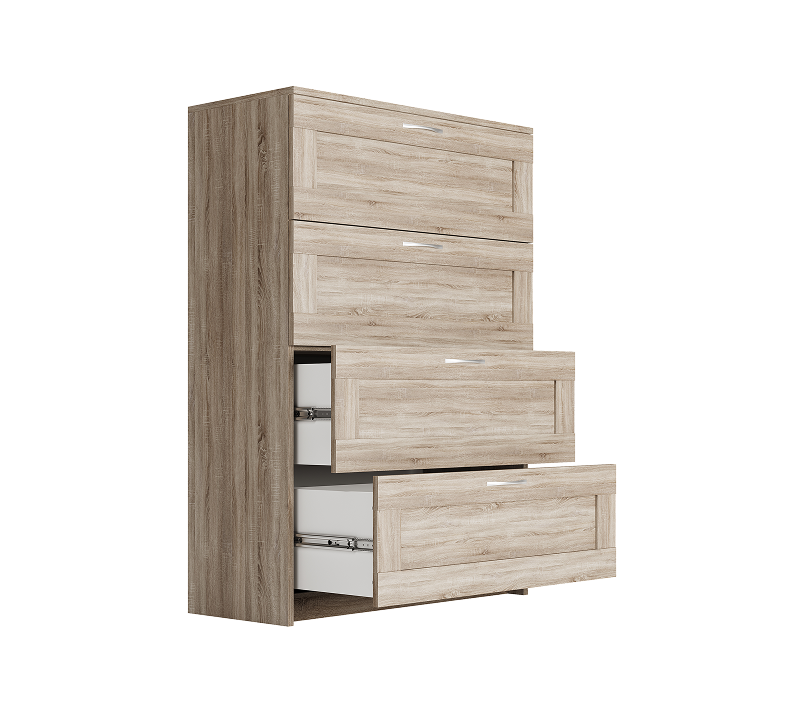 Комод с 4 ящиками Sirius сонома_1