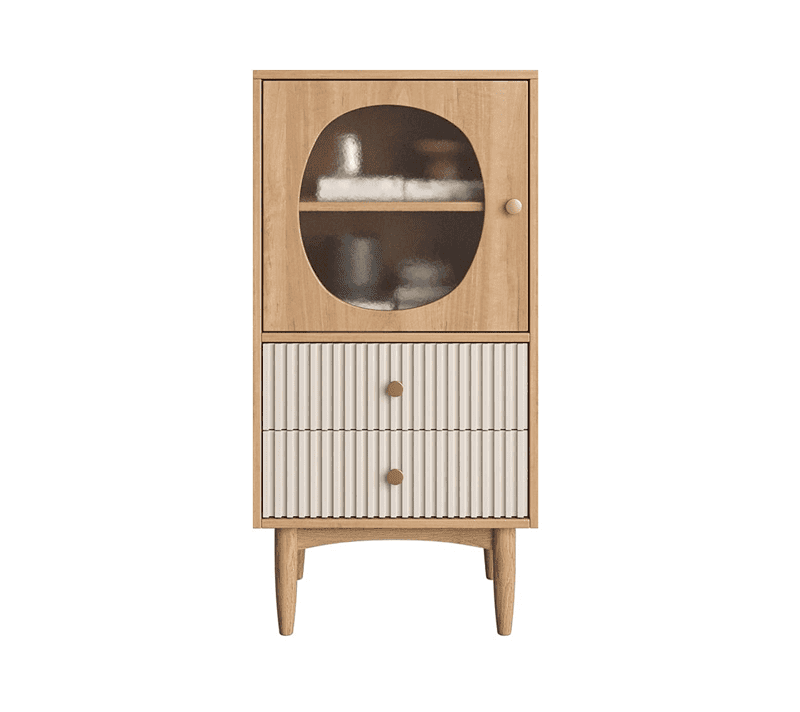 Тумба-витрина Bubble орех BBL11