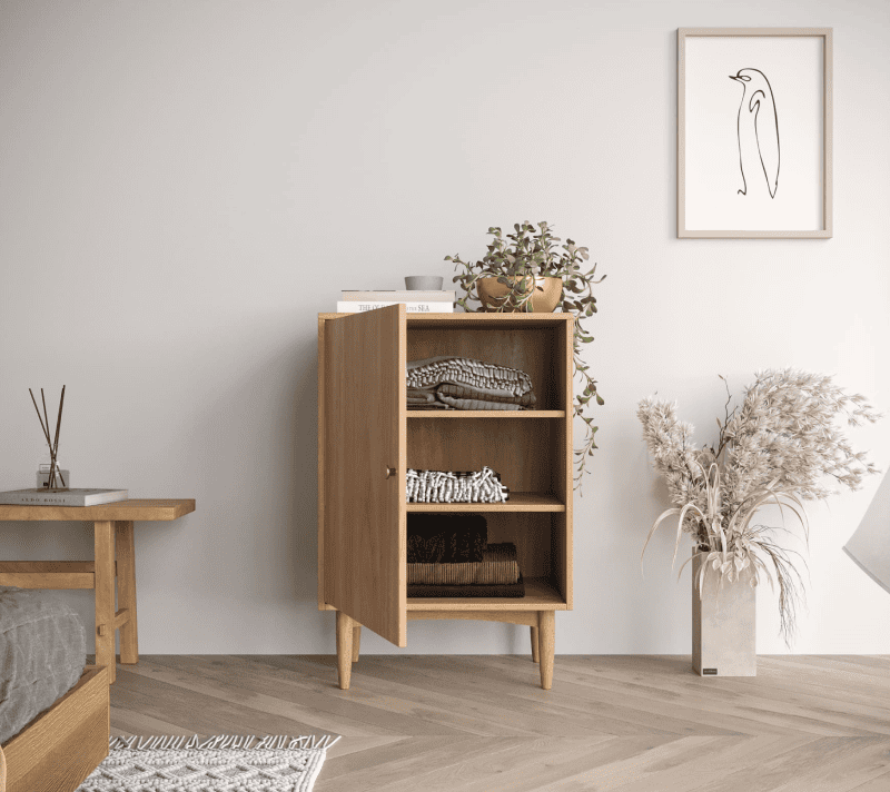 Тумба прикроватная Баббл Солид орех BBL02S_2