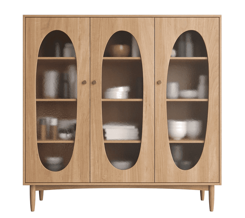 Витрина Bubble орех BBL04