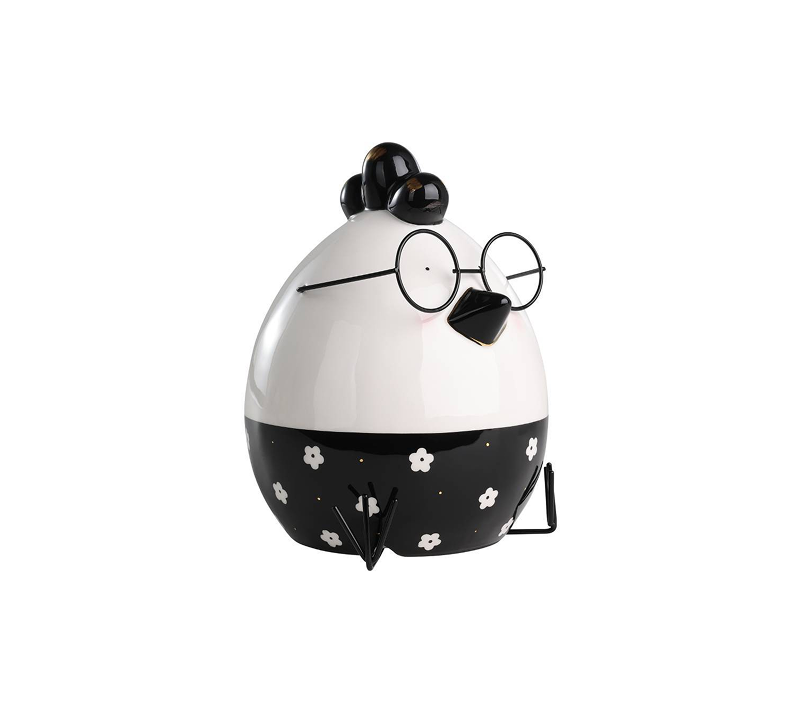 Фигурка Цыпленок LANDJUT черный/белый 427919