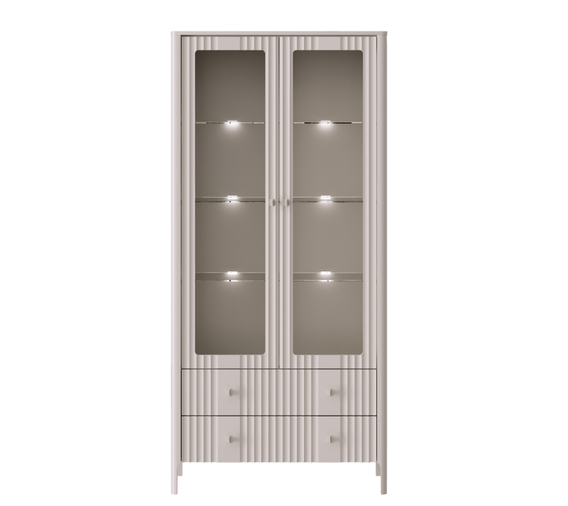 Витрина с подсветкой Dalia персидский жемчуг REG2W2S