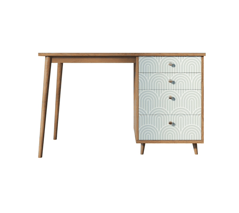 Стол письменный Berber зеленый/коричневый BB31/Print_34