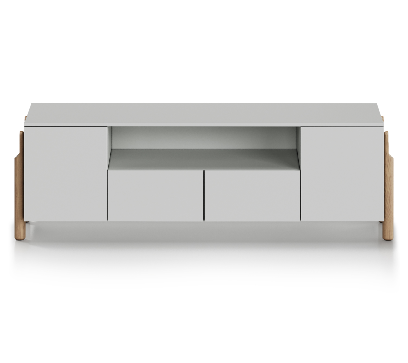 Тумба под телевизор Basic светло-серый