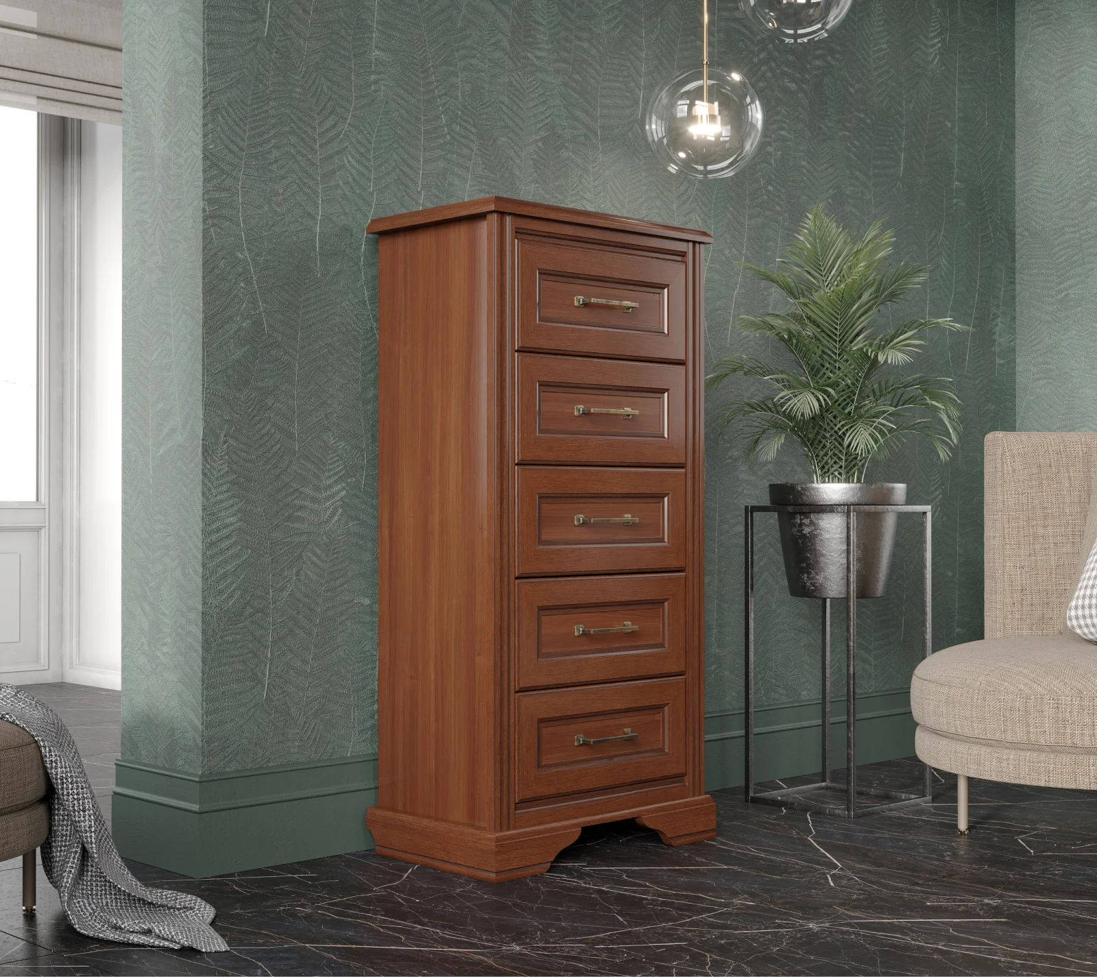 Комод Стилиус орех донской KOM5S_3